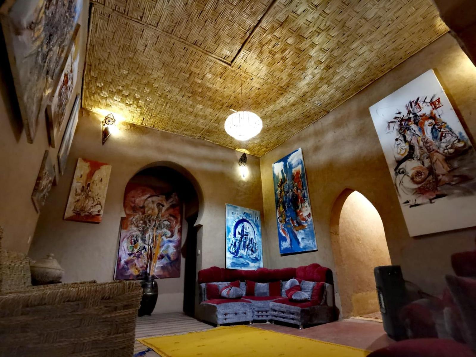 Kasbah Du Peintre Bed & Breakfast Аит Бен Хаду Екстериор снимка